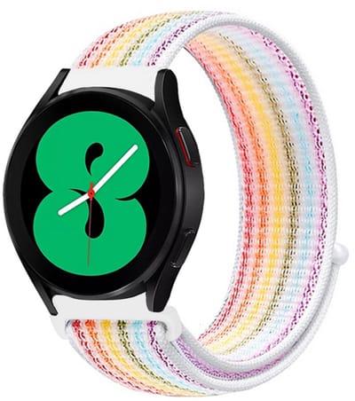 By Qubix - Sport Loop nylon bandje - Multicolor - Geschikt voor Xiaomi Redmi Watch 5 Active / Redmi Watch 5 Lite