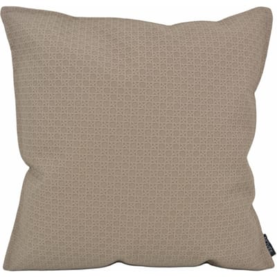 NOVÉE Embossed taupe | 45 x 45 cm | kussenhoes | pu leder