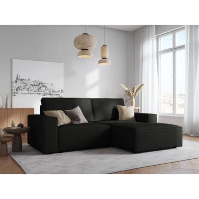 Hoekbank Carlo rechts ribstof | Milo Casa