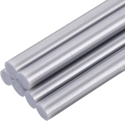 Smeltlijmsticks 11mm x 100mm Mini smeltlijmsticks smeltlijmpistool smeltlijm lijmsticks smeltlijmstokken voor repareren kunst decoreren DIY handwerk metallisch zilver