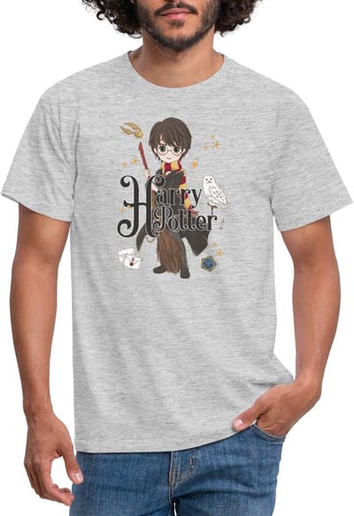 Harry Potter Onderdelen T-Shirt Heren