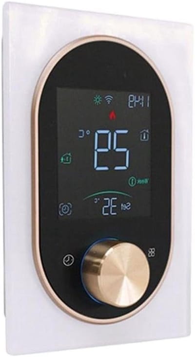 Slimme Thermostaat - Temperatuurregelaar - Verwarming Regelen - Wekelijkse Programmering - 13 x 9 x 4 cm - Wit