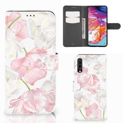 Samsung Galaxy A70 Hoesje Lovely Flowers