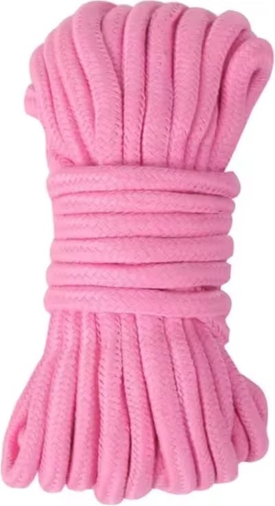 Bondage Touw - 5 Meter - Zacht SM Touw - Roze BDSM Rope - Comfortabel