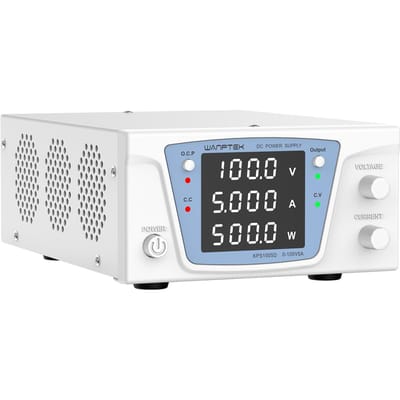 WANPTEK DC-voeding Variabel 100V 5A Bankvoeding Hoog vermogen met 4-cijferig LED-display AU Plug 100V 5A