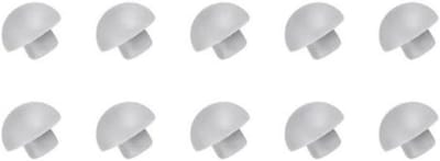 WC-bril buffer - Toiletbril kussen - Bescherming toilet - Vermindert geluid - 10 stuks - Wit