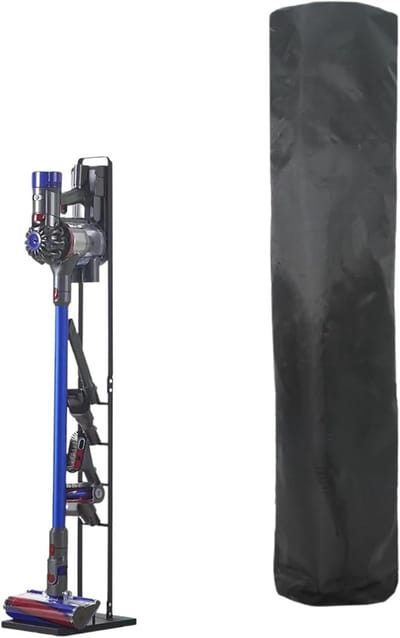Stofzuigerhoes - Beschermhoes - Stofvrij Houden - Waterdichte Oxford - 130 cm Hoog - Zwart