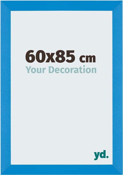 Your Decoration - Fotolijst 60x85 cm - MDF - Helder Blauw - Mura