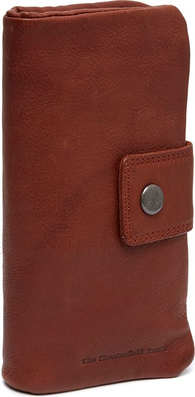 The Chesterfield Brand Leren Portemonnee Fresno Wallet Cognac Lichtbruin