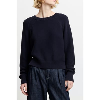 French Connection Lilly Mozart Crew Neck Jumper Utility Blue Taglia: XS | Maglioni a maglia Outlet | Donna | Blu