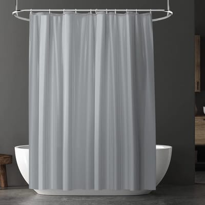 Dailygoody - Douchegordijn - Anti-Schimmel - Waterdicht - Grijs - Schimmelbestendig - Badkamer - 177.8 x 177.8 cm