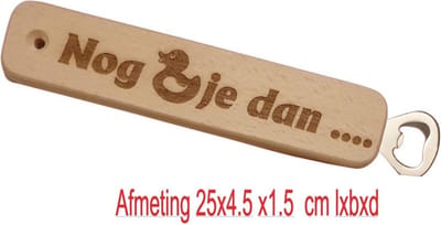 Beukenhouten flessenopener Bieropener Opa Papa Vader Vrienden  Persoonlijk Naam  Cadeau Mannen Bieropener Geschenk Spreuk Spreuken Vaderdag Verjaardag Mancave Quote Tekst