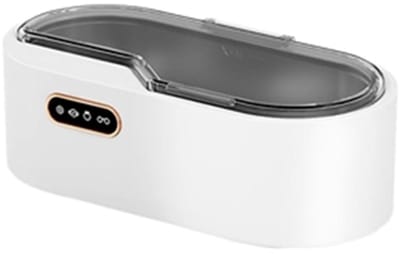 Ultrasoon Reiniger - Schoonmaakapparaat - Sieraden Reinigen - 45000 Hz Kracht - 450 ml Tank - Wit