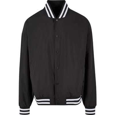 Build your Brand Light College Jacket BY259 - Black - XS