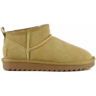 Enkellaarzen Colors of California Short winter boot in suede