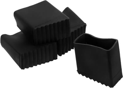 Ladderdoppen - Laddervoetjes - Veilig Werken - Antislip Rubber - 4 stuks - Zwart