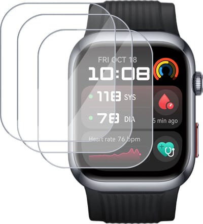 3x Screenprotector geschikt voor Huawei Watch D2 - Folie Screen Protector