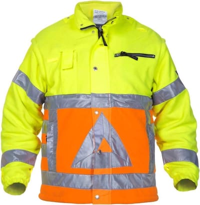 Hydrowear Veiligheidsjas Fluor Oranje/fluor Geel Mt M
