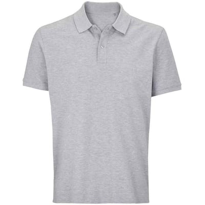 SOLS Unisex Pegase Marl Piqué Poloshirt voor volwassenen (Grijze Mergel)