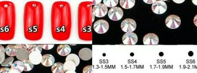 Korneliya Kristallen ca 125 stuks AB Stone Size 12
