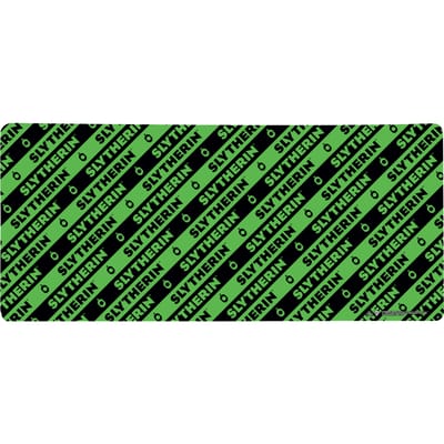 Harry Potter Slytherin Pattern Gaming Mouse Mat - Large