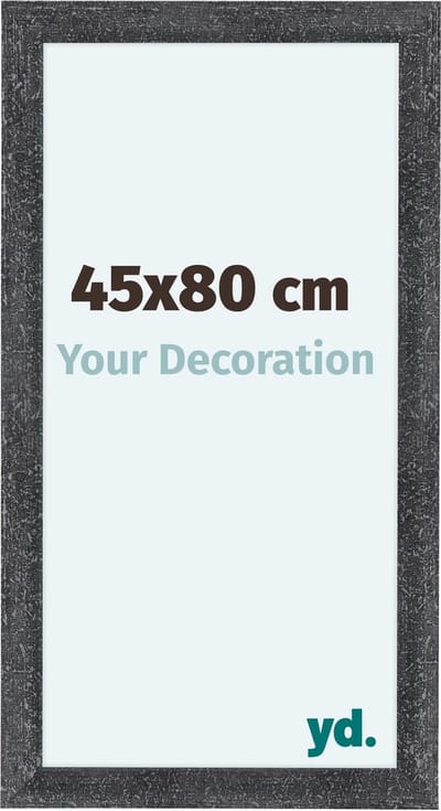 Your Decoration - Fotolijst 45x80 cm - MDF - Grijs Geveegd - Como