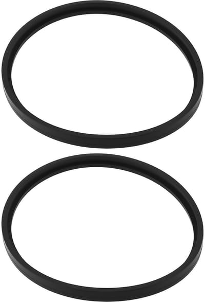 Dailygoods- Zwembad Pomp Cover - Transparante Seal - 2 Stuks - Compatibel met SunSun HZS 550/750 - Rubber - Diameter 115mm - Afdichtingen