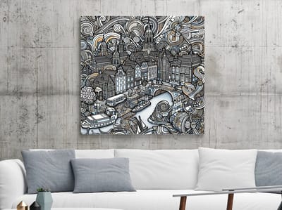 Kunstprint | Wanddecoratie | Forex | 60 × 60 cm