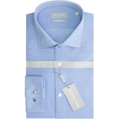 Slim fit piqué shirt Michael Kors Solid
