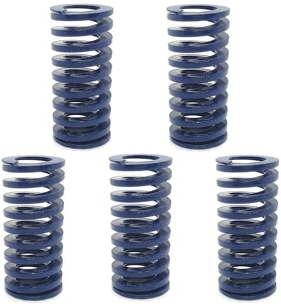 Compressieveren - Matrijsveren - Lichte belasting - Hoge elasticiteit precisie - 16x35 mm - Blauw