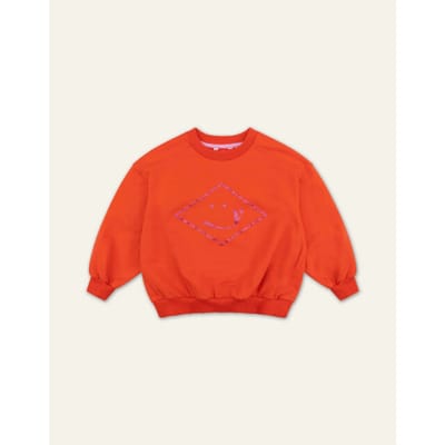 Oilily Hooray Sweater- maat164/14yr Fiery Rood