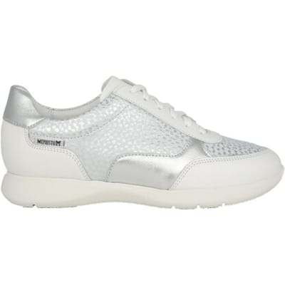 Mephisto Mendy - dames sneaker - Wit - maat 38 (EU) 5 (UK)