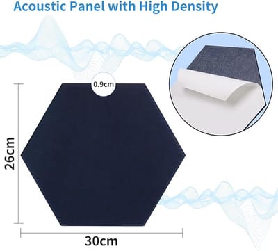 Schuimpanelen, Studio wig Tegels, Geluid Panelen Wiggen Geluiddicht Geluidsisolatie 12