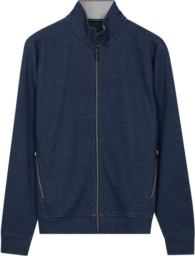 Baileys sweatvest heren Blauw Sweat Cardigan Zip 612220/675