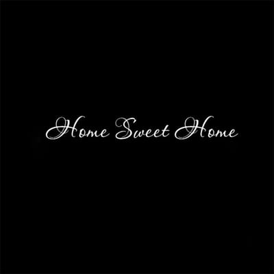 Sweet Home Citaat Muurstickers Verwijderbare Vinyl Letters Woord Voor Voordeur Of Muurstickers Huis Entree Muursticker Decor (as the picture,56x7 cm) gray