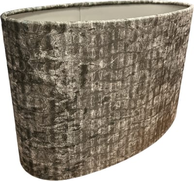 Lampenkap moodlight ovaal 40x20x25 croco small 82 taupe