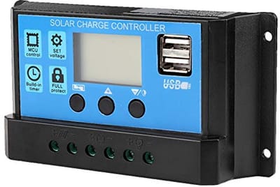 PWM Laadregelaar voor Zonnepanelen - 10A tot 60A, 12V/24V