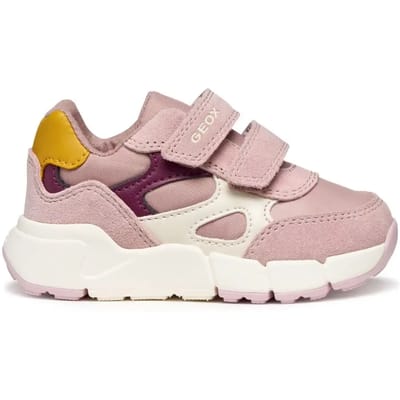 GEOX FLEXYPER MINI PEUTER Sneakers - ROZE/ROOD - Maat 25