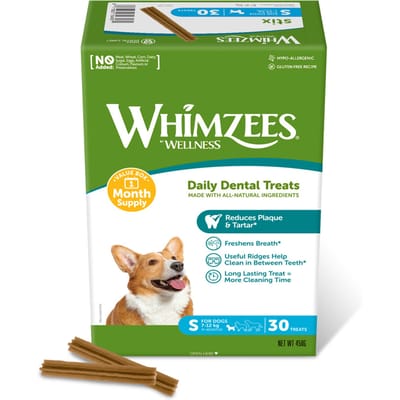 Voordeelpakket: 2x 450 g Whimzees Monthly Stix Box maat S hondensnacks