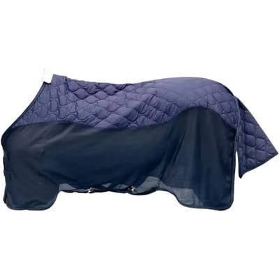 Kentucky Horsewear - Transport combo cooler fleece deken marine 140-6'3