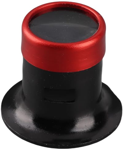 Dailygoods - Vergrootglas - 10X vergroting - Ideaal voor horloge reparatie - Handzaam formaat - Geschikt voor juweliers en hobbyisten - Lichtgewicht e...