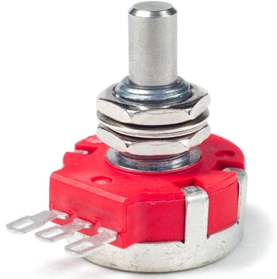 Jim Dunlop DSP250S - Potentiometer - Solid Shaft - 250k Ohm