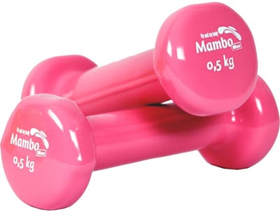 Dumbell 0,5 kg x 2 Vinyl - Fuchsia | Mambo Max | Gewichten
