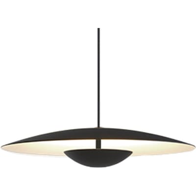 MARSET Ginger LED hanglamp, Triac Ø20cm zwart/wit
