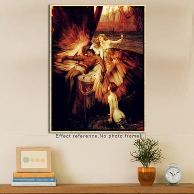 Diamant borduurwerk religie handgemaakte diamant schilderij handwerk mozaïek kruissteek Home decor 20X30CM brown