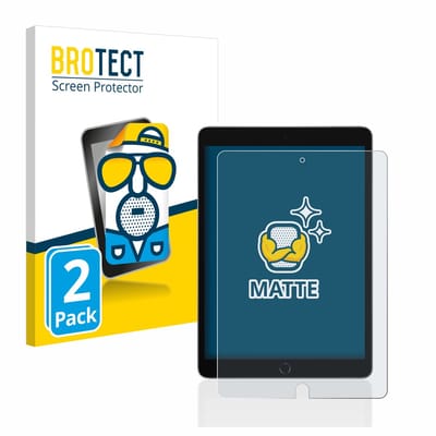 BROTECT - Screenprotector voor Apple iPad 10.2" WiFi 2021 / WiFi Cellular 2021 - Folie Beschermfolie matte 2 Stuks