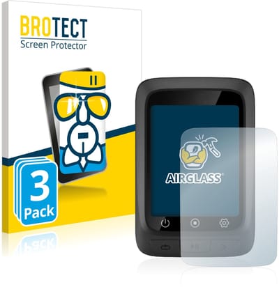Screenprotector 3 Stuks voor CooSpo BC107 Beschermglas transparant