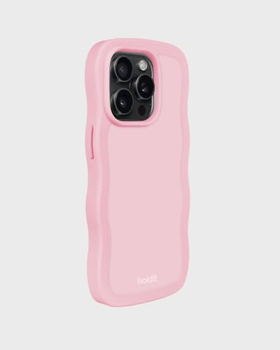Phone Case Wavy Pink iPhone 15 Pro Max