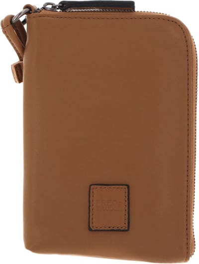 FREDsBRUDER Leren Telefoontasje Schoudertas FB Mobile Bag Iced Coffee Bruine