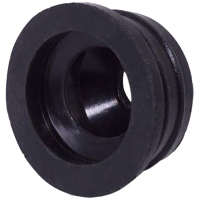 Zwarte Rubberen Huls 32 x 25 mm voor Afvoerbuizen, Buisconnector en Pijpadapter